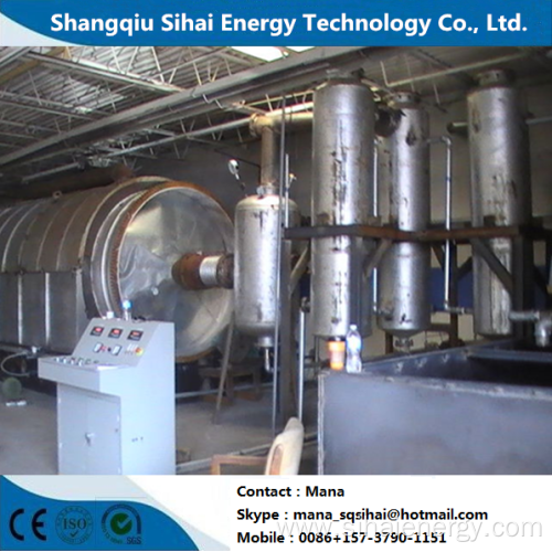 New Condition Waste Tire Oil Pyrolysis Plant